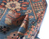 12 Ft Blue Aryana Afghan Hand Knotted Veg Dye Wool Runner Rug